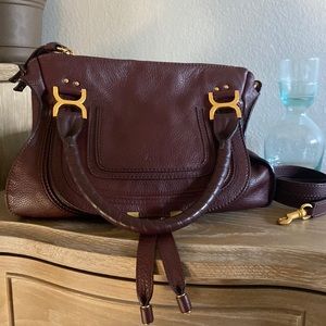 COPY - Authentic Chloe Marcie Medium Satchel Cross Body
